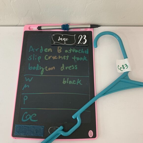 Arden B Crochet Bodycon Midi Dress M Medium Keyhole Attached Slip Perforated - Picture 10 of 11